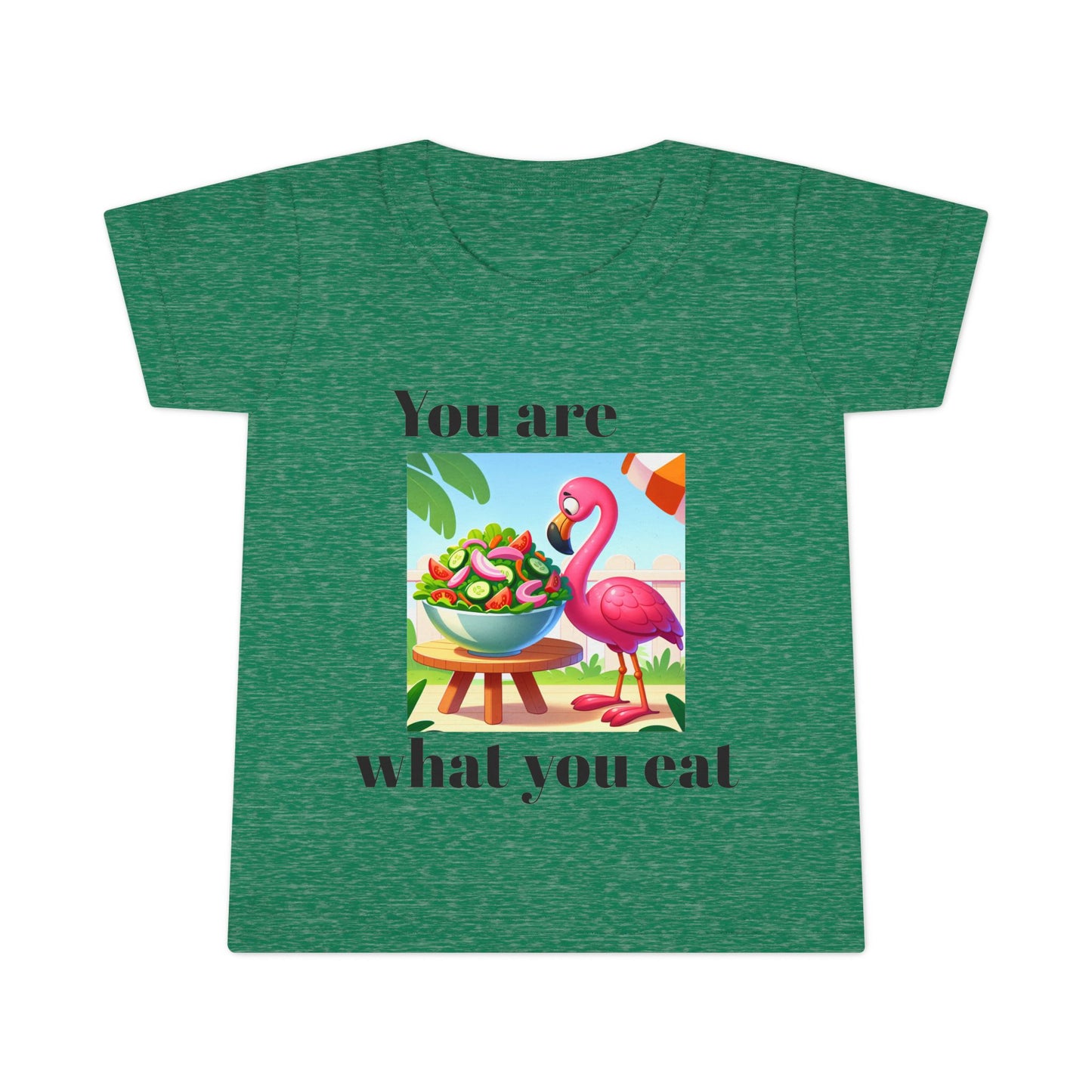 Bright Flamingo Toddler T-Shirt - Fun Summer Vibes, Gift for Kids, Cute Beach T-Shirt, Playful Outfit, Birthday Present, Vacation Wear