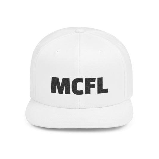 Stylish Flat Bill Snapback Hat, Trendy Baseball Cap for Men and Women, MCFL Cap, crypto, solana, $MCFL, MCFLAMINGO
