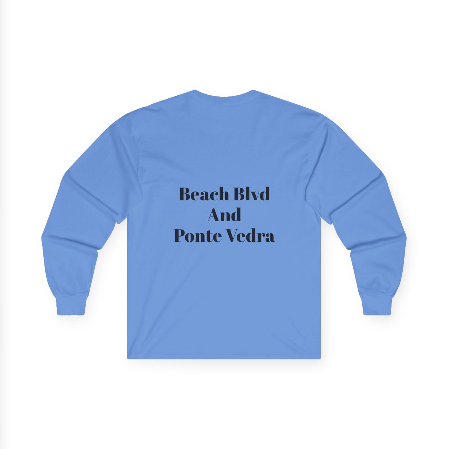 Unisex Long Sleeve Tee, Coastal Vibes Shirt, Beachfront Fashion, Casual Daily Wear, Gift for Beach Lovers, 2023 Fashion Statement