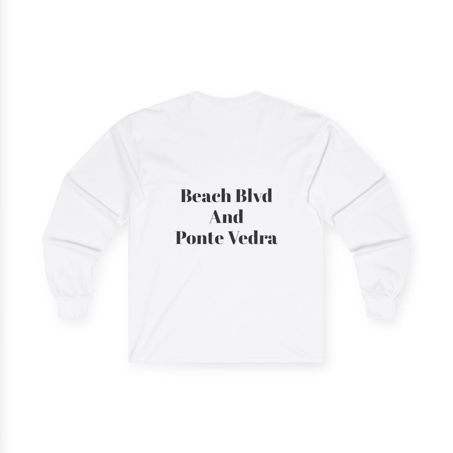 Unisex Long Sleeve Tee, Coastal Vibes Shirt, Beachfront Fashion, Casual Daily Wear, Gift for Beach Lovers, 2023 Fashion Statement