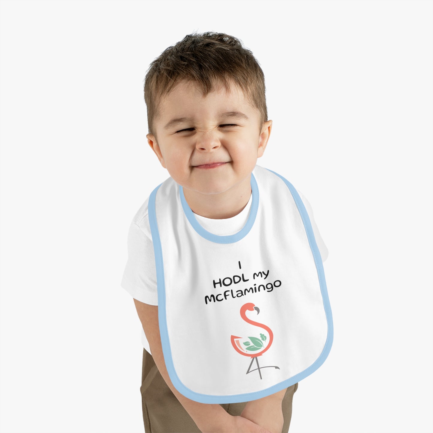 Cute Baby Bib with Flamingo Design - Perfect Baby Shower Gift, Funny Infant Bib, Toddler Feeding Accessory, Baby Gift for New Parents, [...]