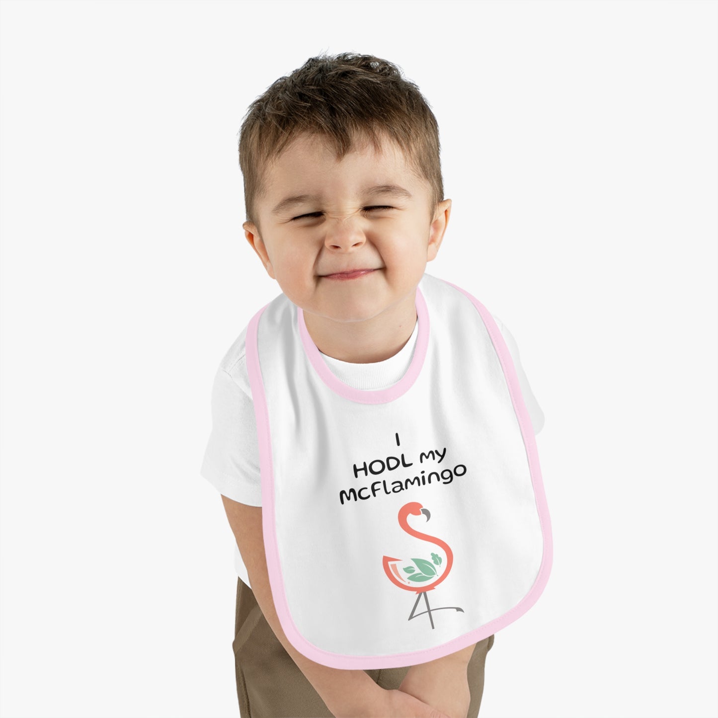 Cute Baby Bib with Flamingo Design - Perfect Baby Shower Gift, Funny Infant Bib, Toddler Feeding Accessory, Baby Gift for New Parents, [...]