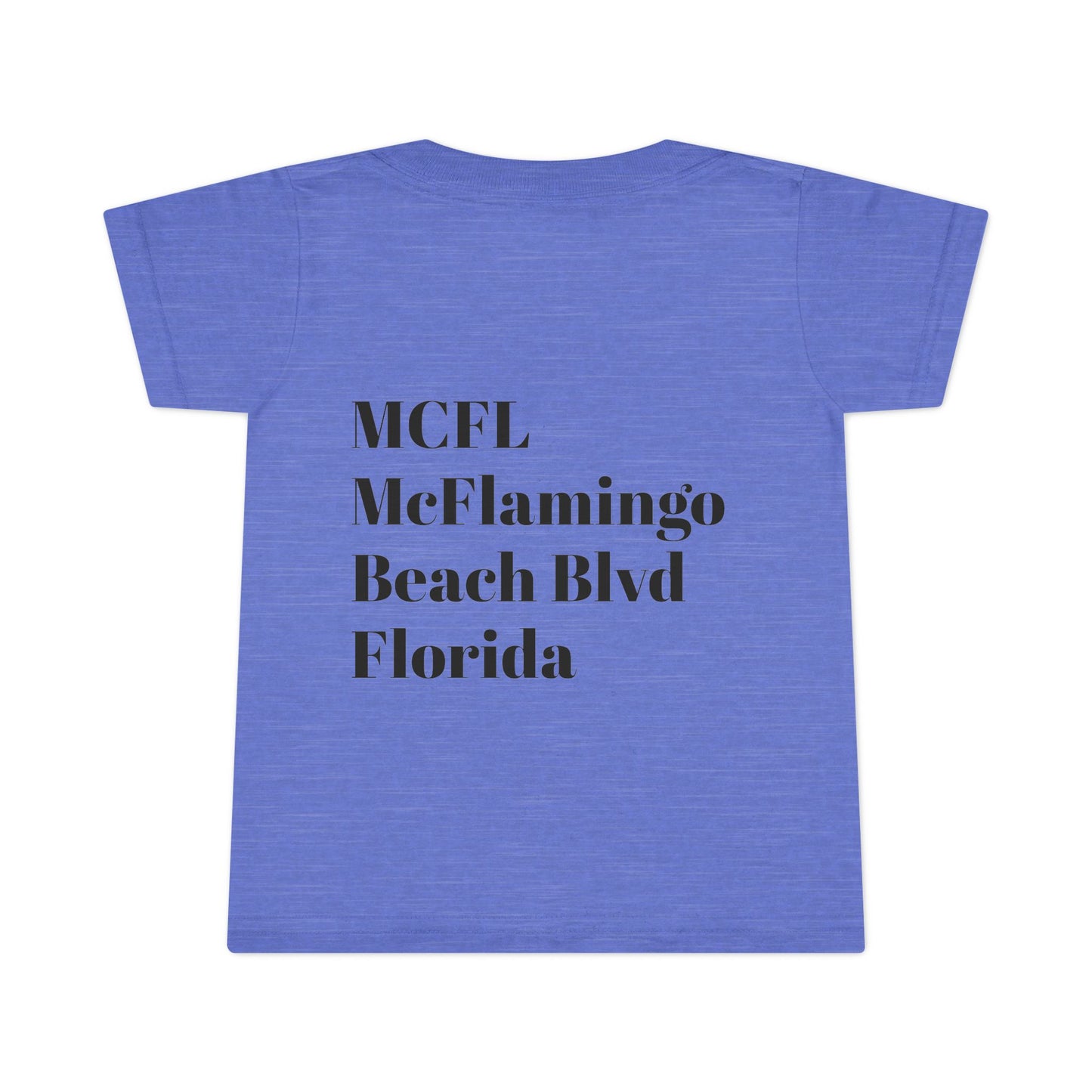 Bright Flamingo Toddler T-Shirt - Fun Summer Vibes, Gift for Kids, Cute Beach T-Shirt, Playful Outfit, Birthday Present, Vacation Wear