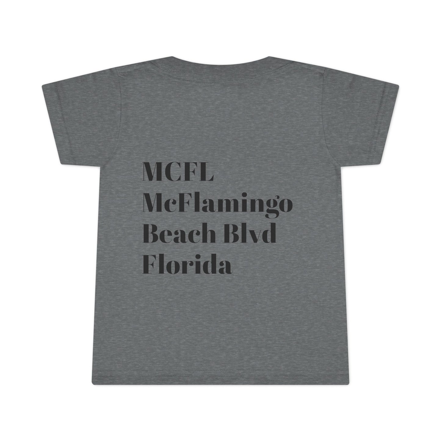 Bright Flamingo Toddler T-Shirt - Fun Summer Vibes, Gift for Kids, Cute Beach T-Shirt, Playful Outfit, Birthday Present, Vacation Wear